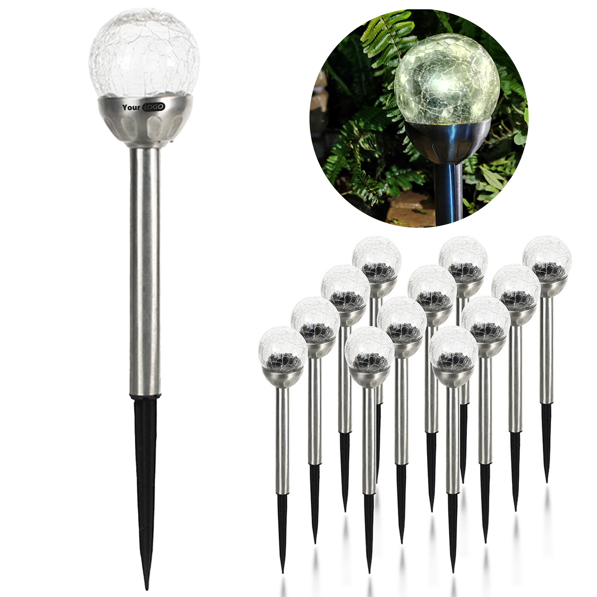 Stainless Steel Circular Head Lawn Light 6