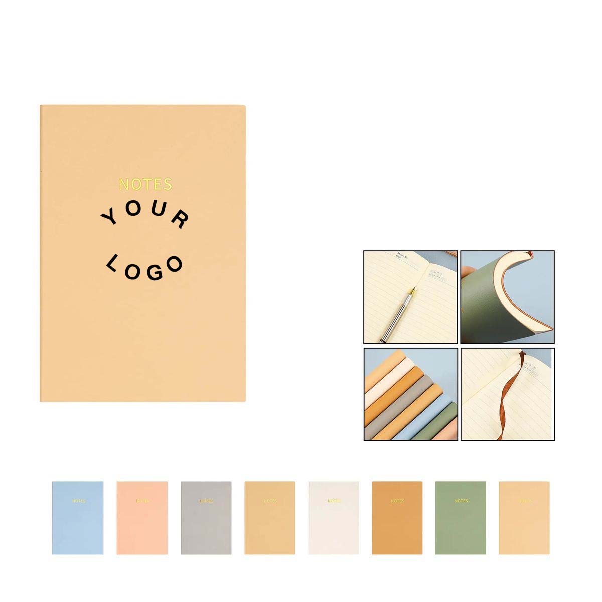 Stylish A5 Notebook for Meetings and Daily Writing