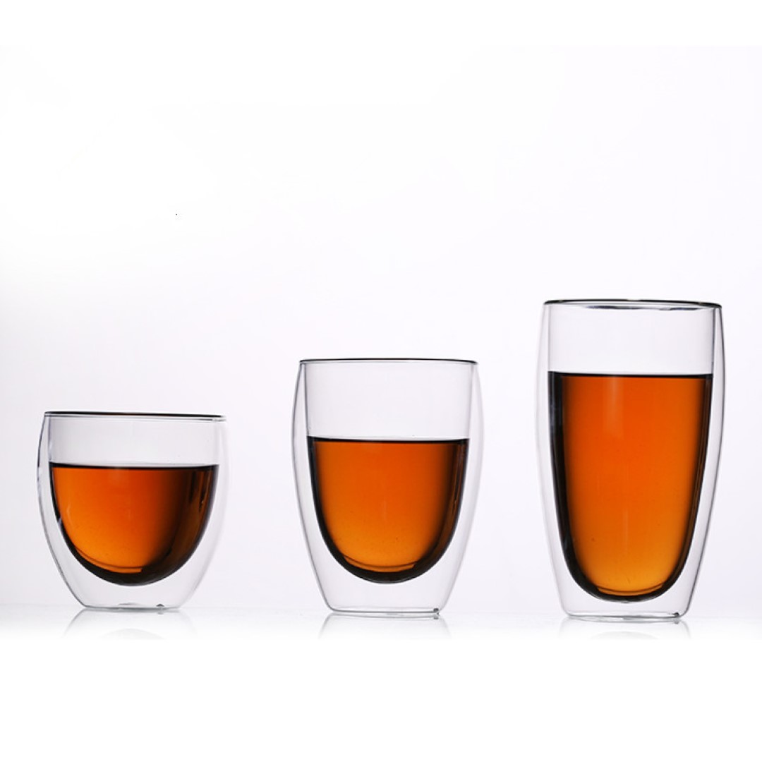 High Borosilicate Heat Resistant Glass Water Cup