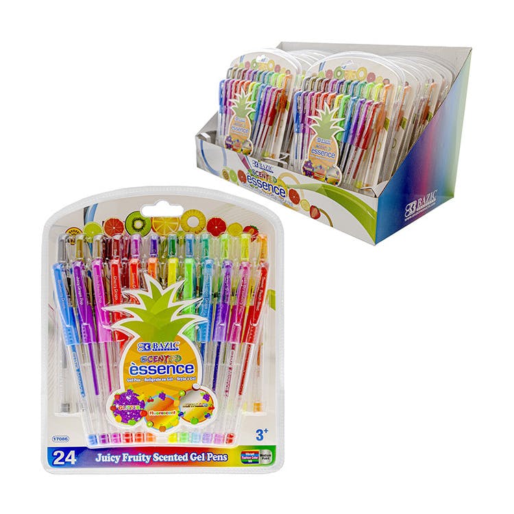 Scented Gel Pens - 24 Colors Cushion Grip 3