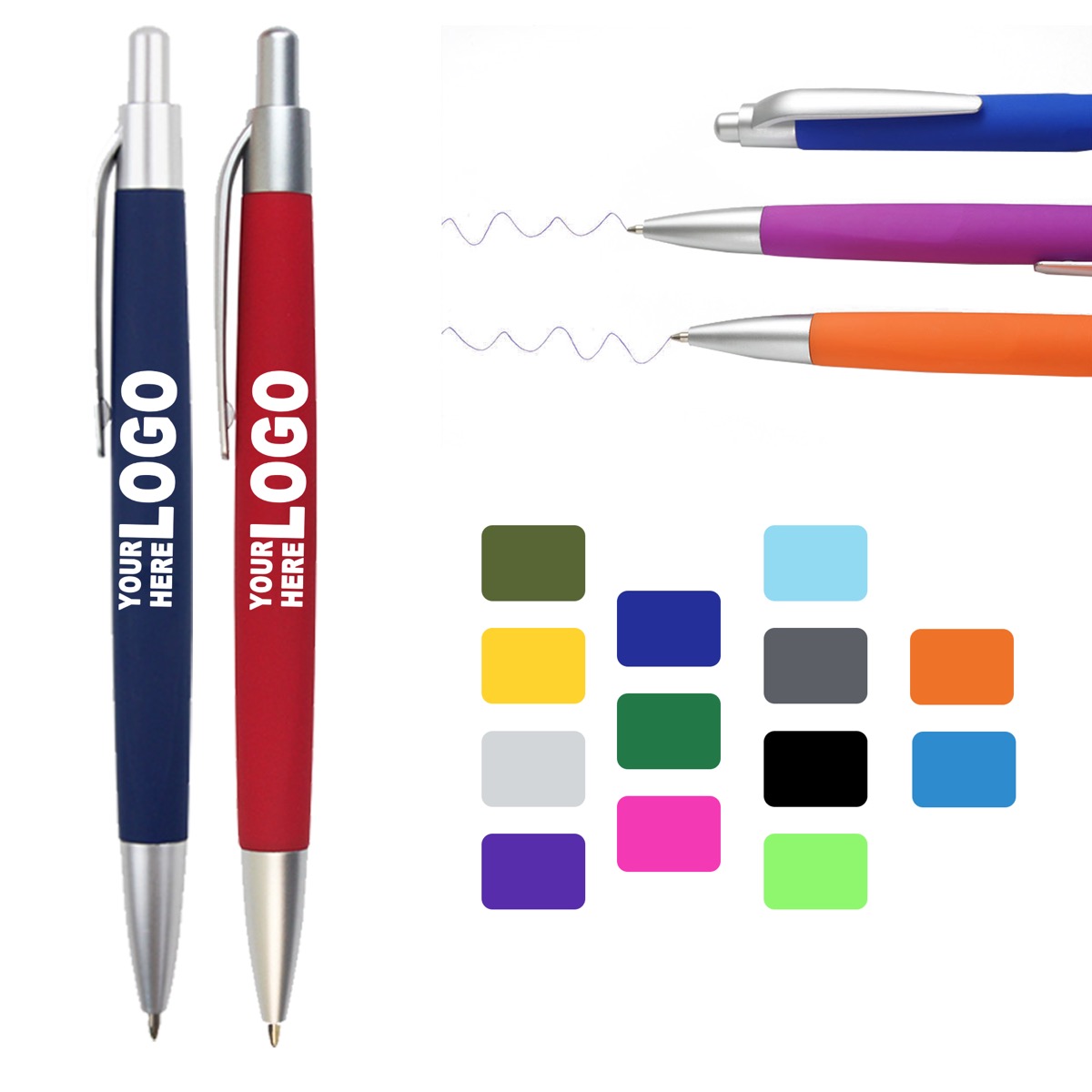 Executive Smooth-Writing Push Pen 2