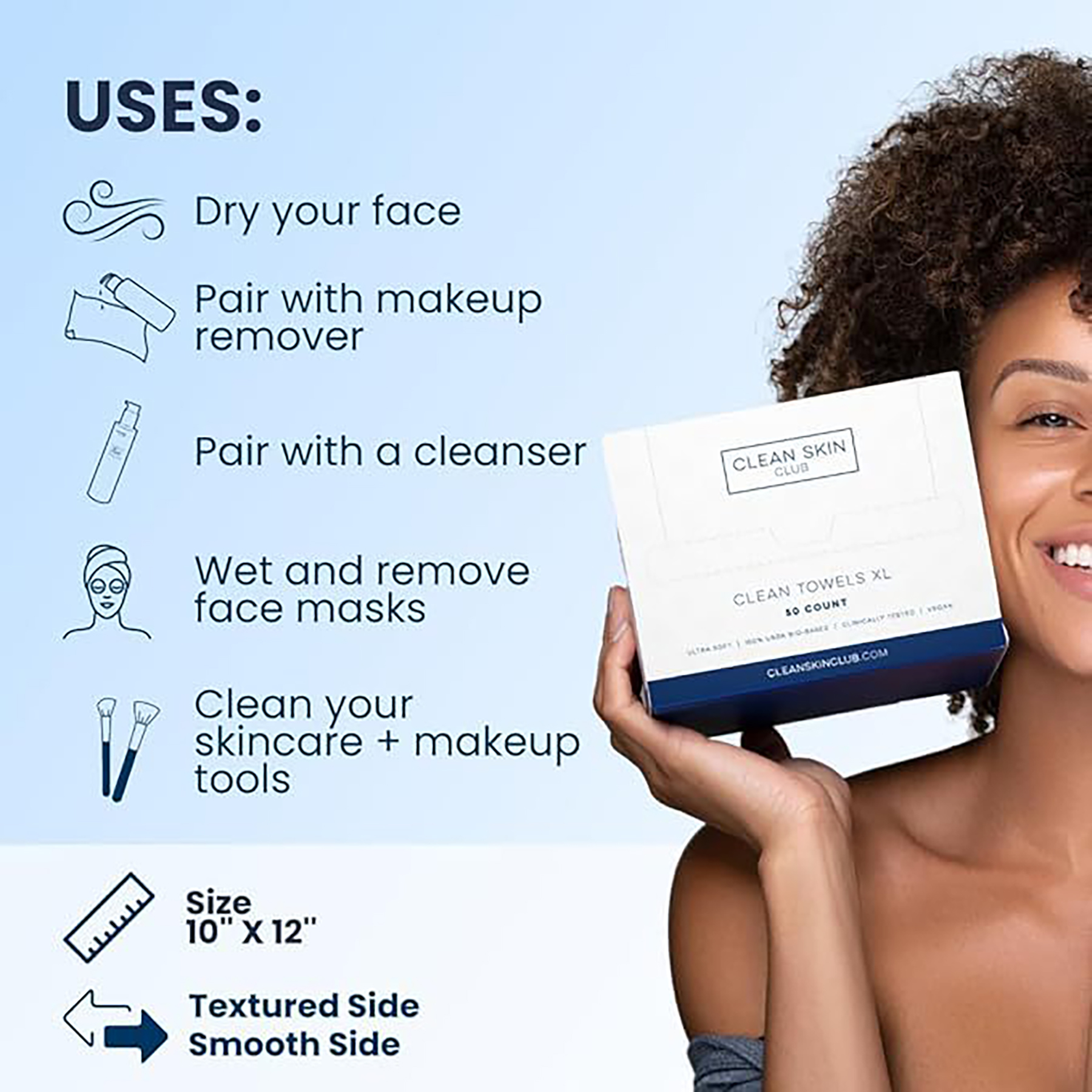 Disposable Biobased Face Towel 7