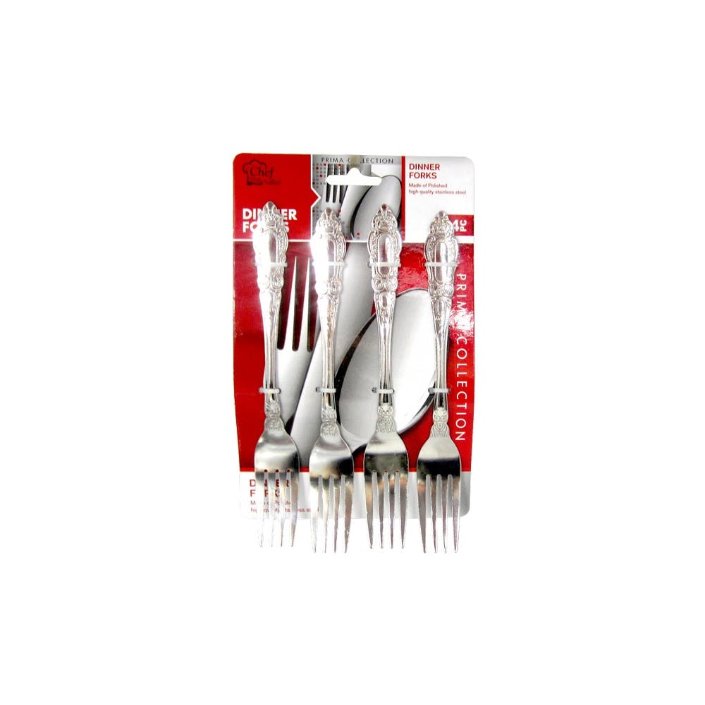 Stainless Steel Dinner Fork Sets 4 Pack 3