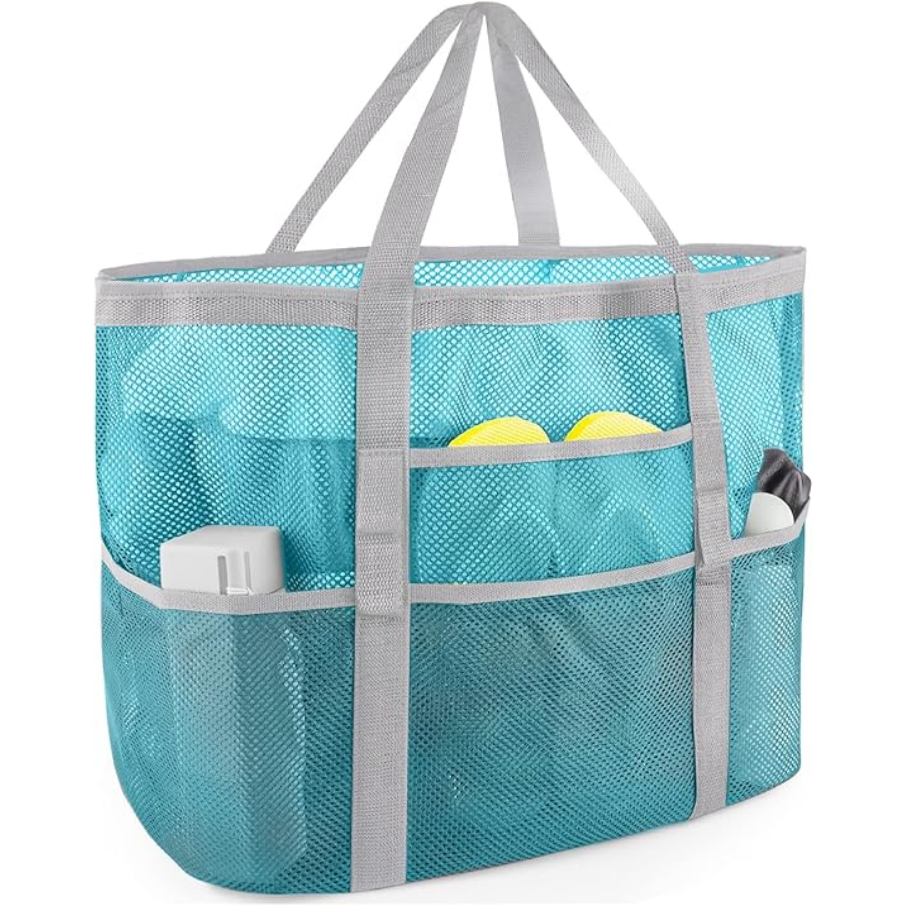 Mesh Beach Large Tote Bag 19