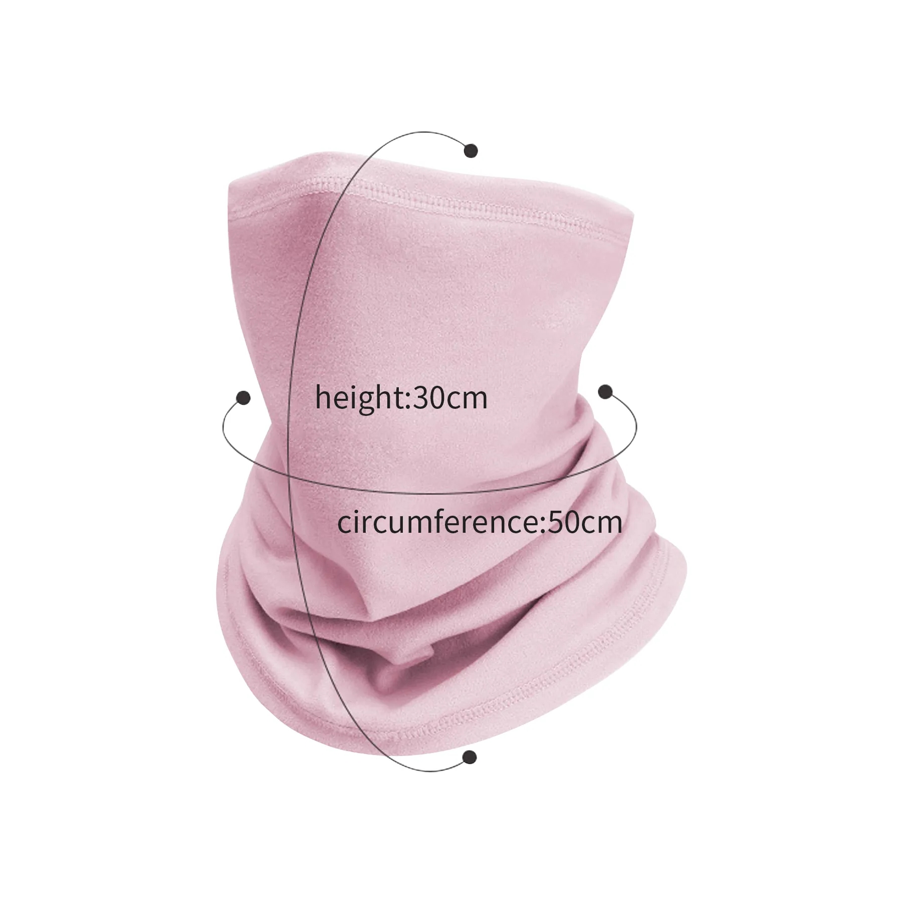 Hijab Seamless Neck Gaiter Face Mask Magic Scarf 7