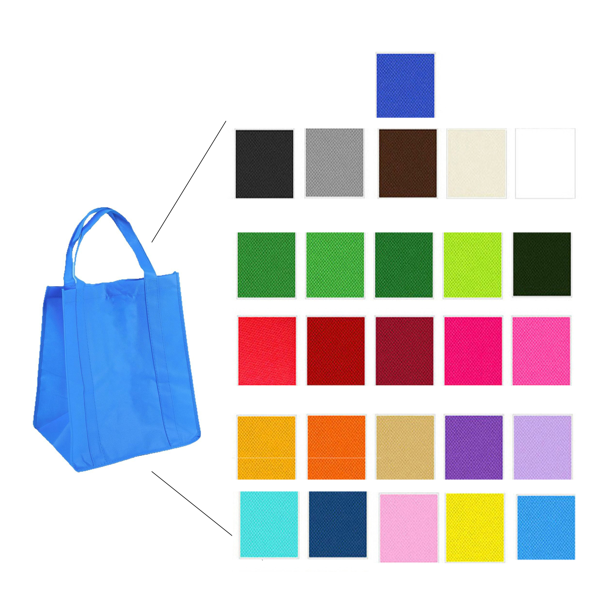 Non Woven Shopping Grocery Tote Bag 6