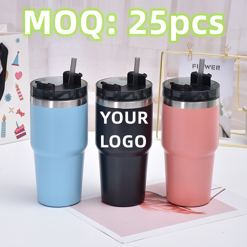 20 Oz. Tumbler with Straw