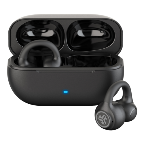 JLab Flex Open Wireless Earbuds - Black