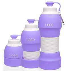 20 Oz. Reusable Collapsible Travel Bottle