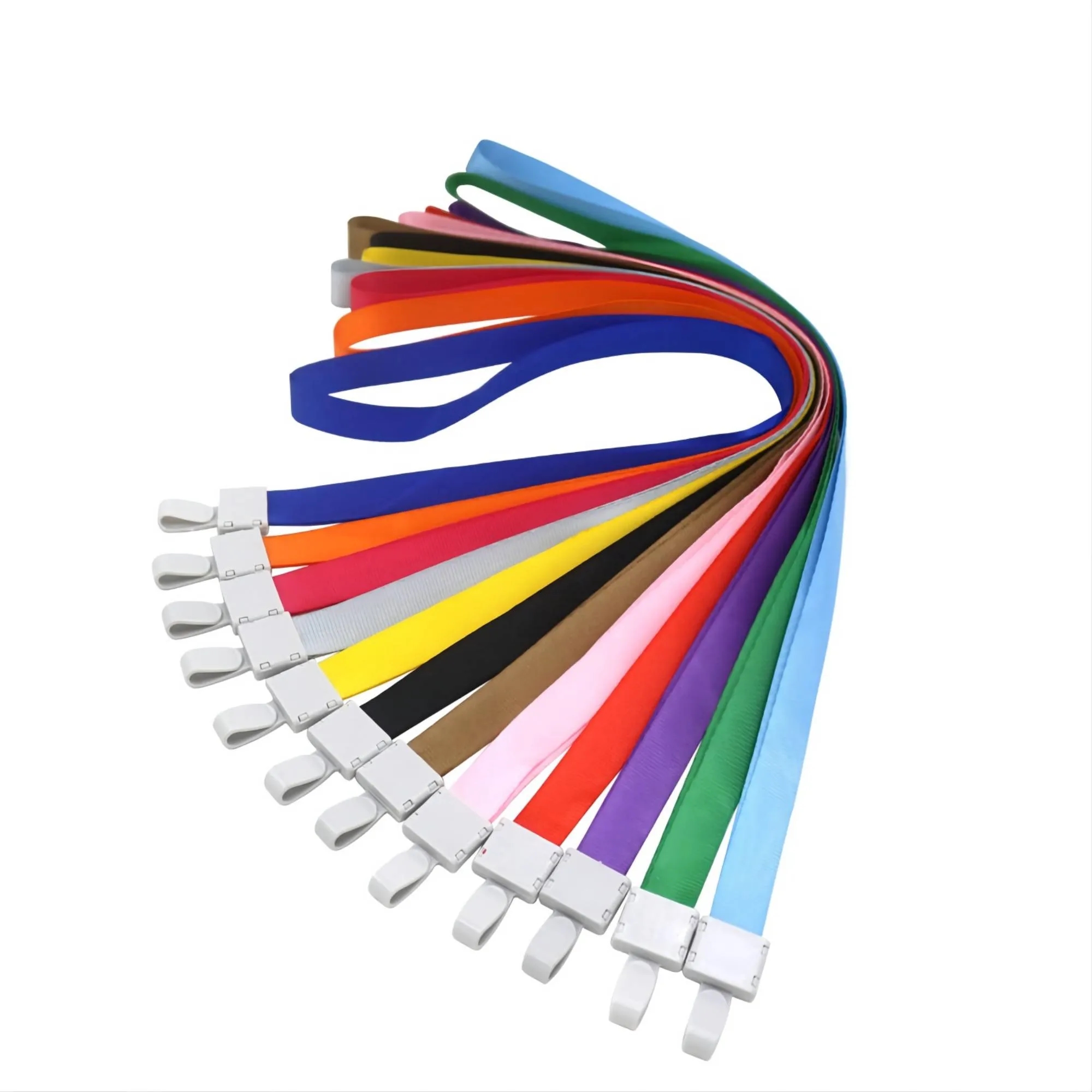 Full Color 3/4" Polyester Work Permit Lanyard