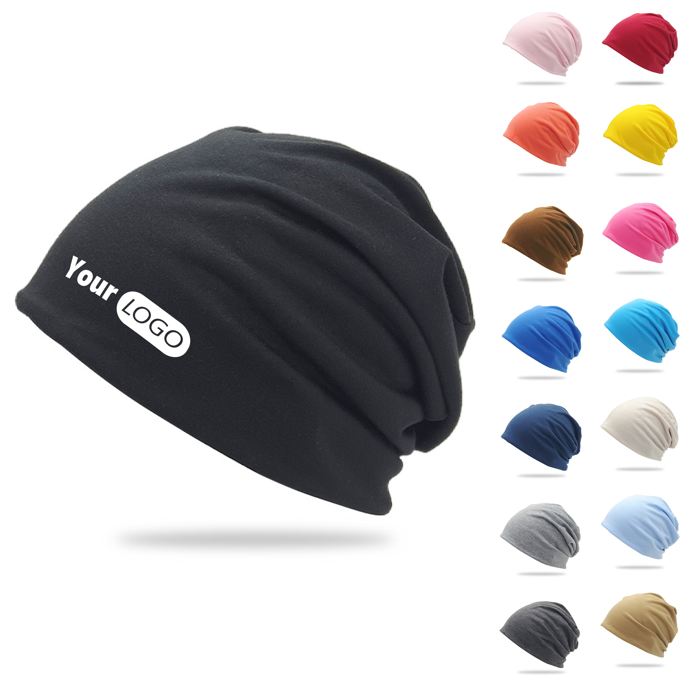 Polyester Solid Color Pile Cap