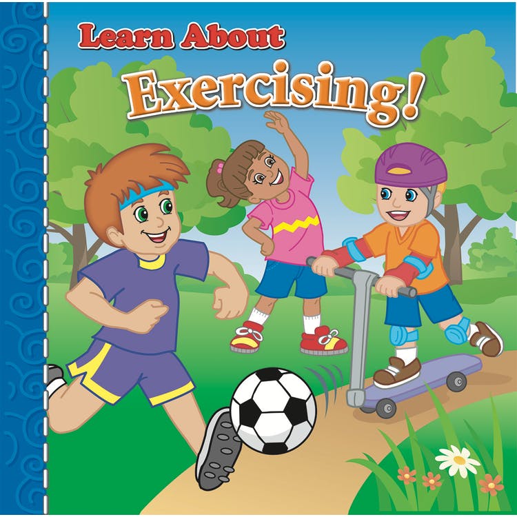 Learn About Exercising! Storybooks - 12 Pages Ages 2-7 3