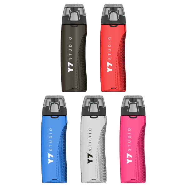 24 oz. Thermos Hydration Bottle Made with Tritan and Rotating Intake Meter
