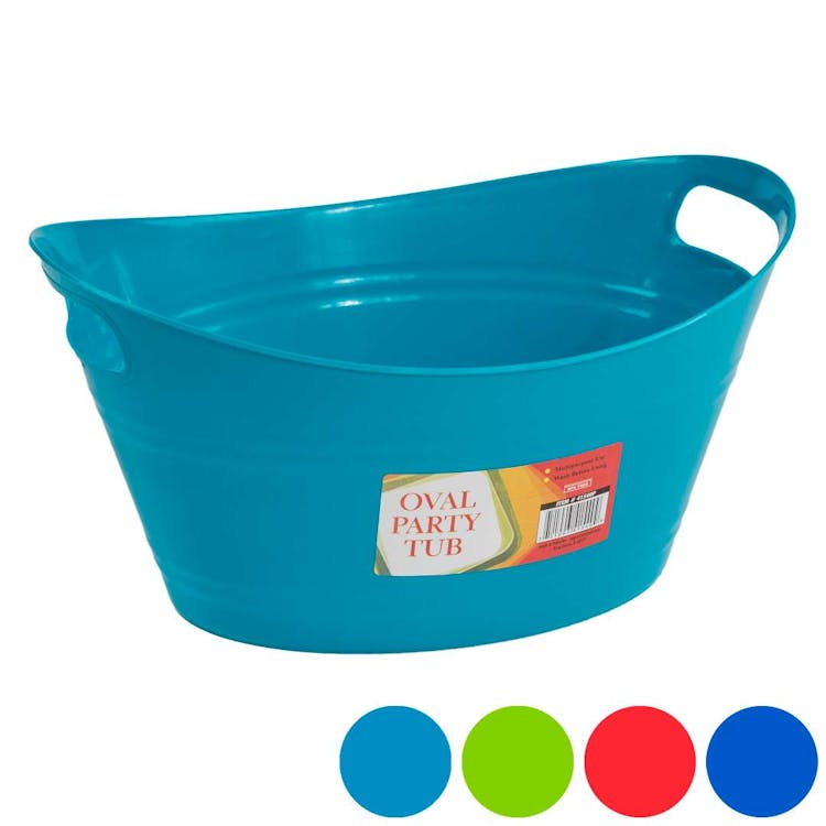 Oval Tub Baskets - Assorted Colors 2