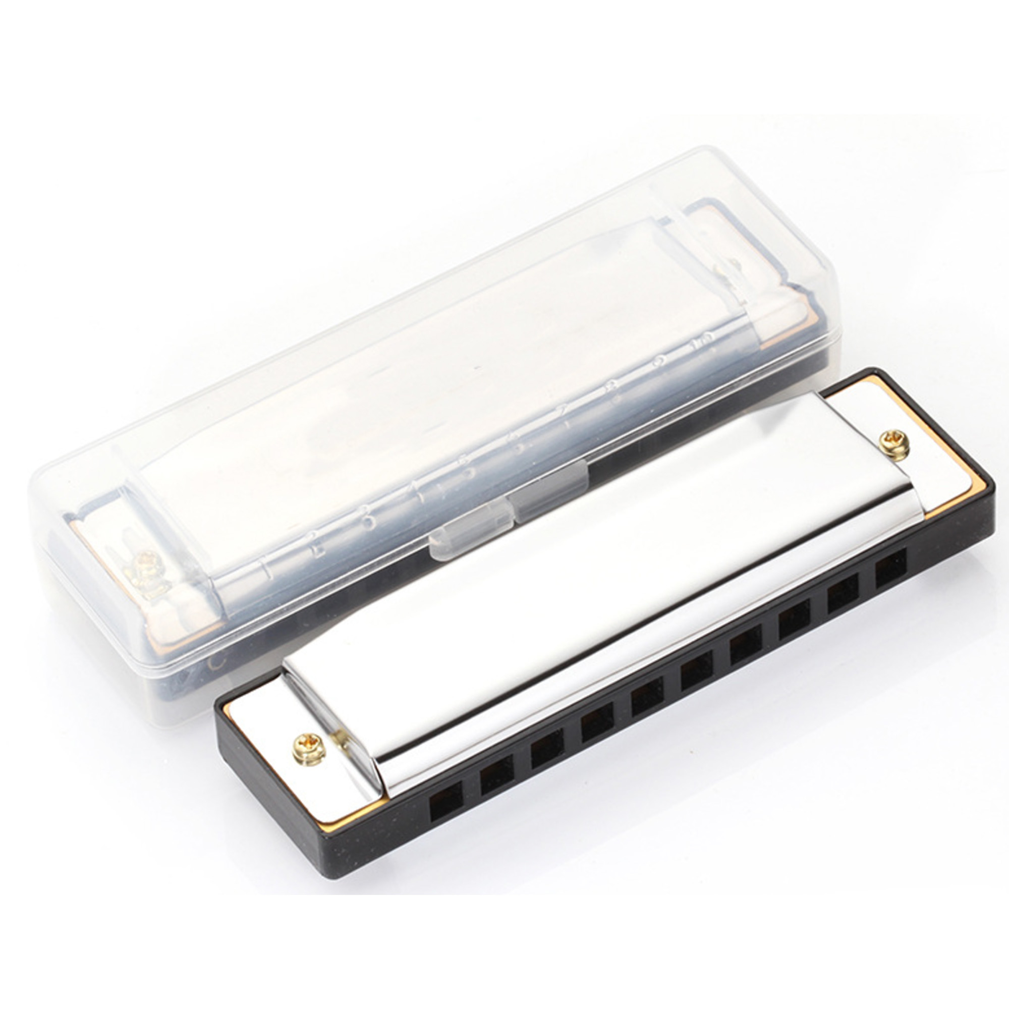 10 Holes Blues Harmonica 3