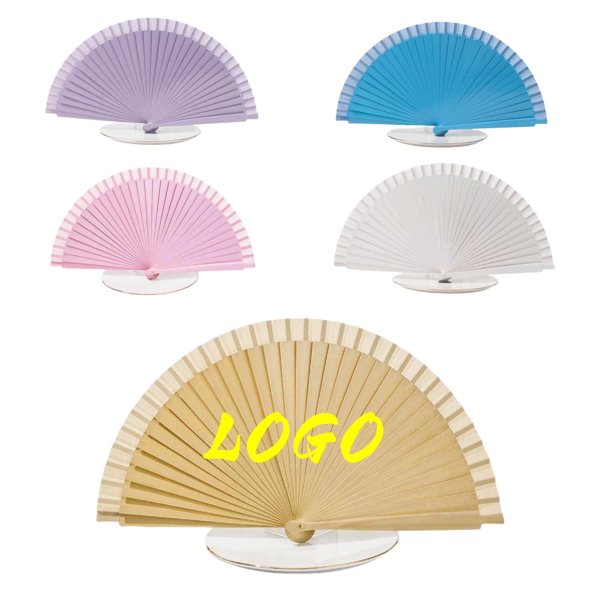 DIY Bamboo Decoration Folding Fans 9