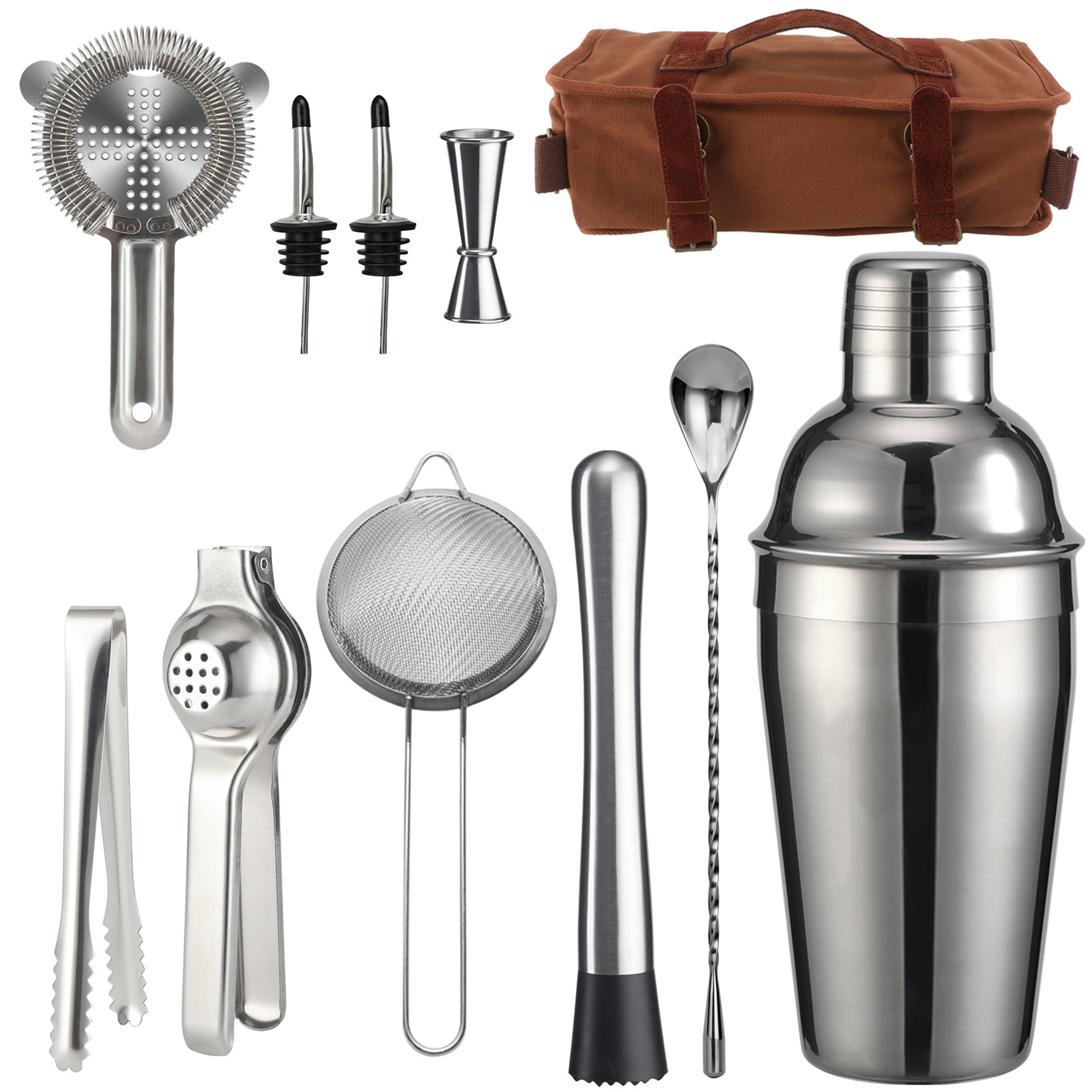 Bartender Portable Travel Kit Bag 18