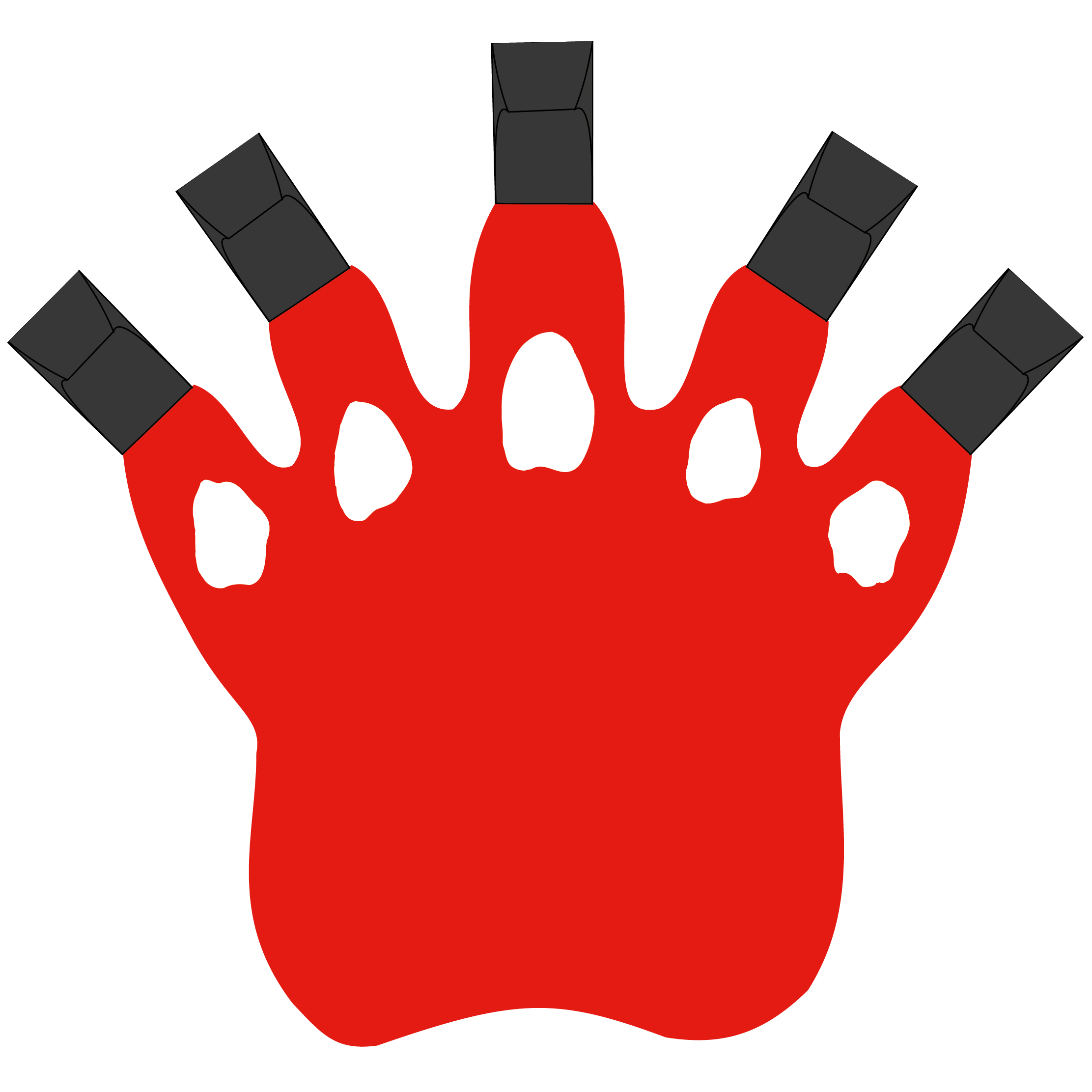 5 Claw Paw Mitt 63