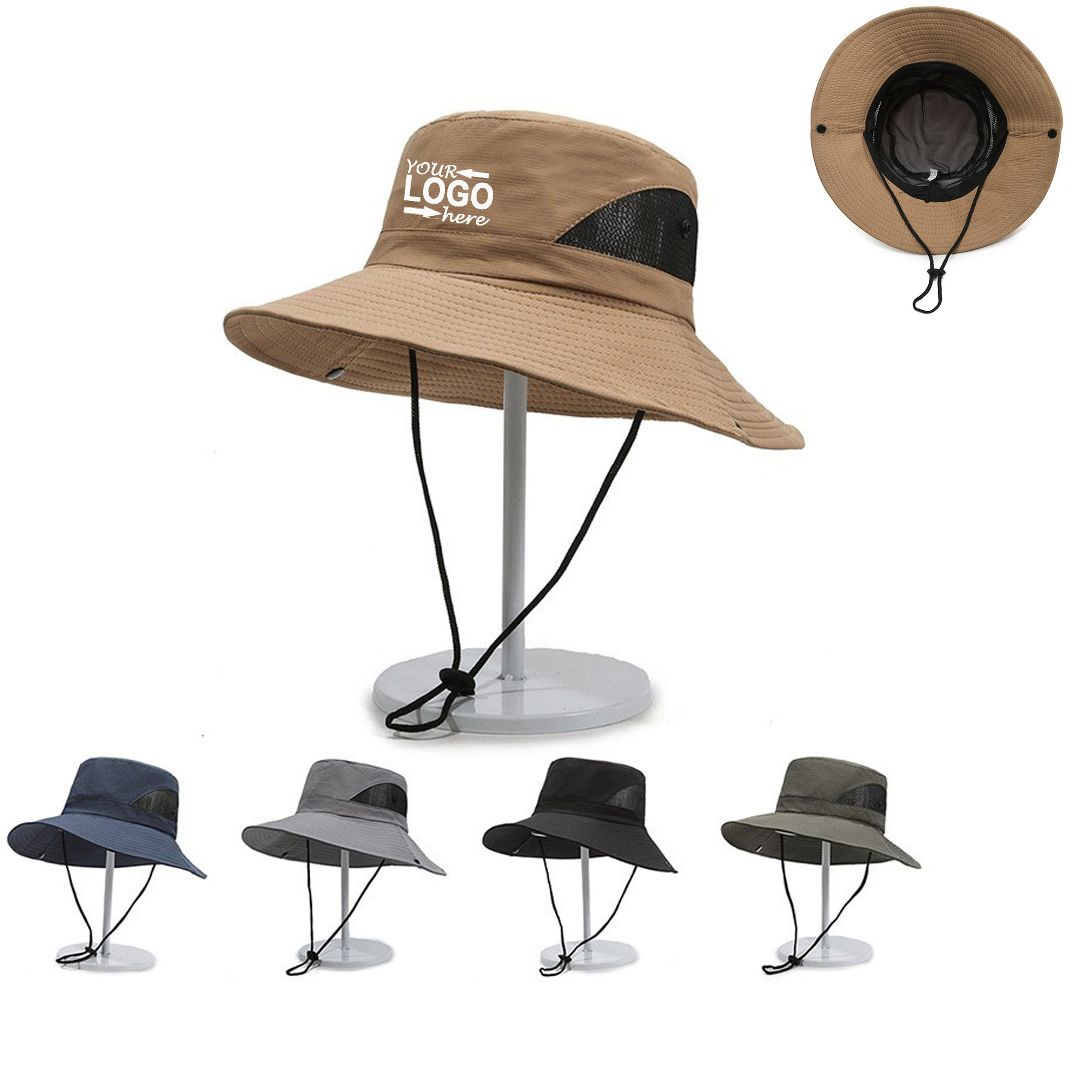 Wide Brim UV Protection Sun Bucket Hat 5