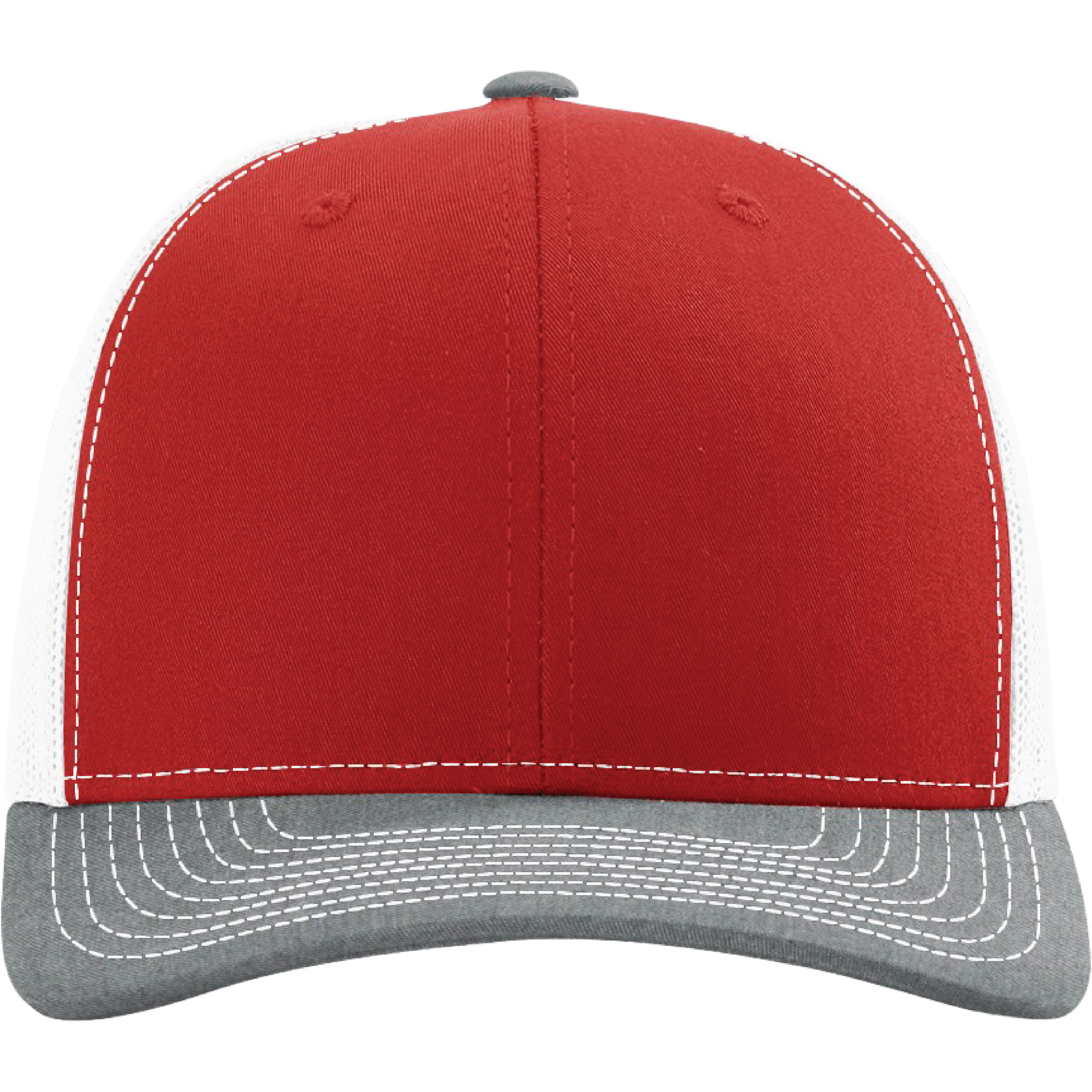 Richardson 112 6-Panel Snapback Trucker Hat w/Leatherette Adhesive Patches or Embroidery 303
