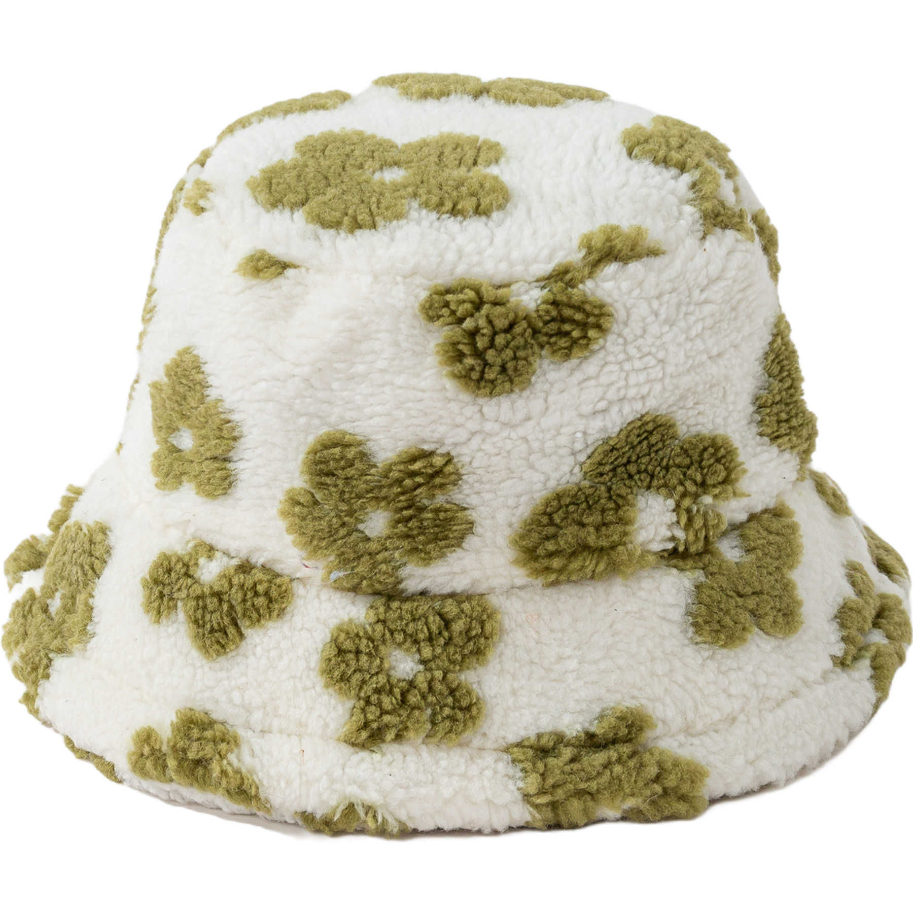 Winter Warm Plush Fuzzy Bucket Hat 13