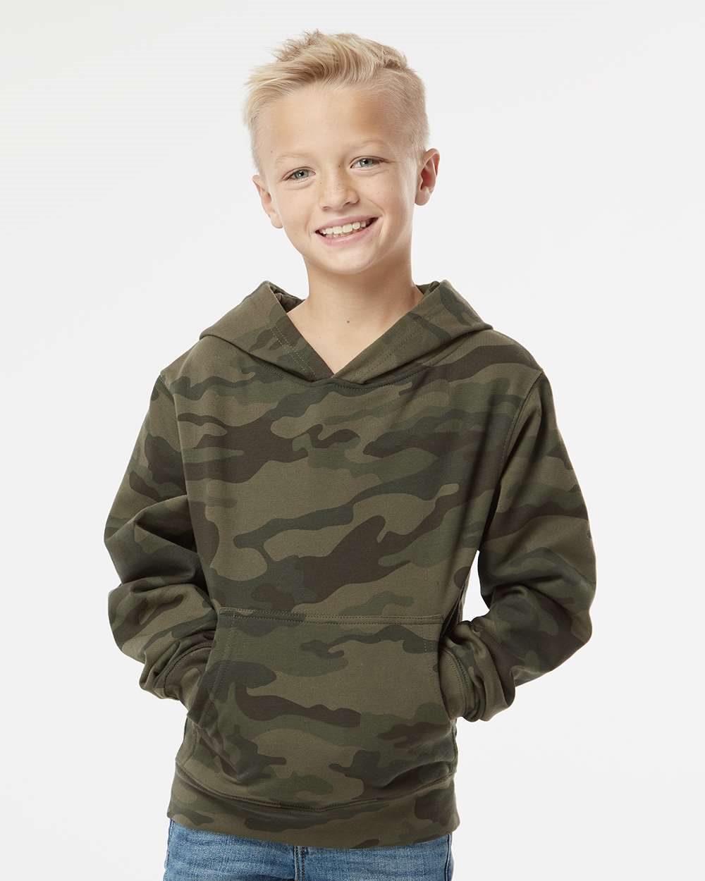 Youth Midweight Hooded Sweatshirt - SS4001Y