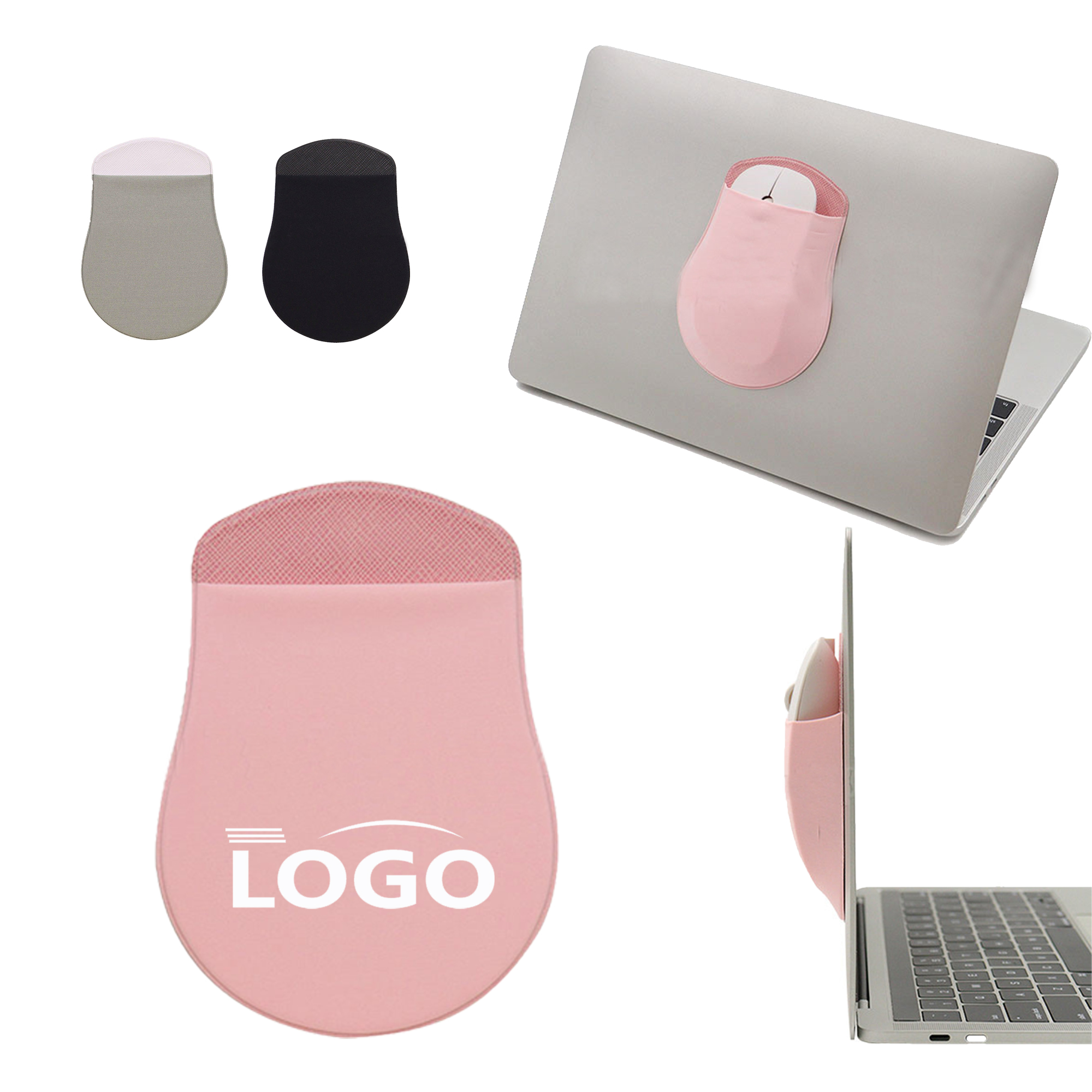 MOQ:50pcs Sticky Computer Mouse Holder 4