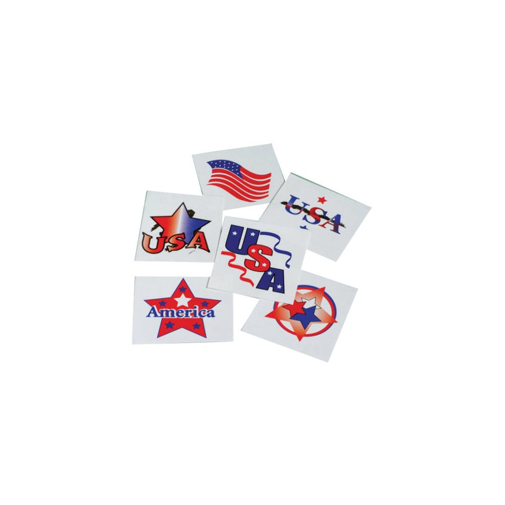 Patriotic Temporary Tattoos 3