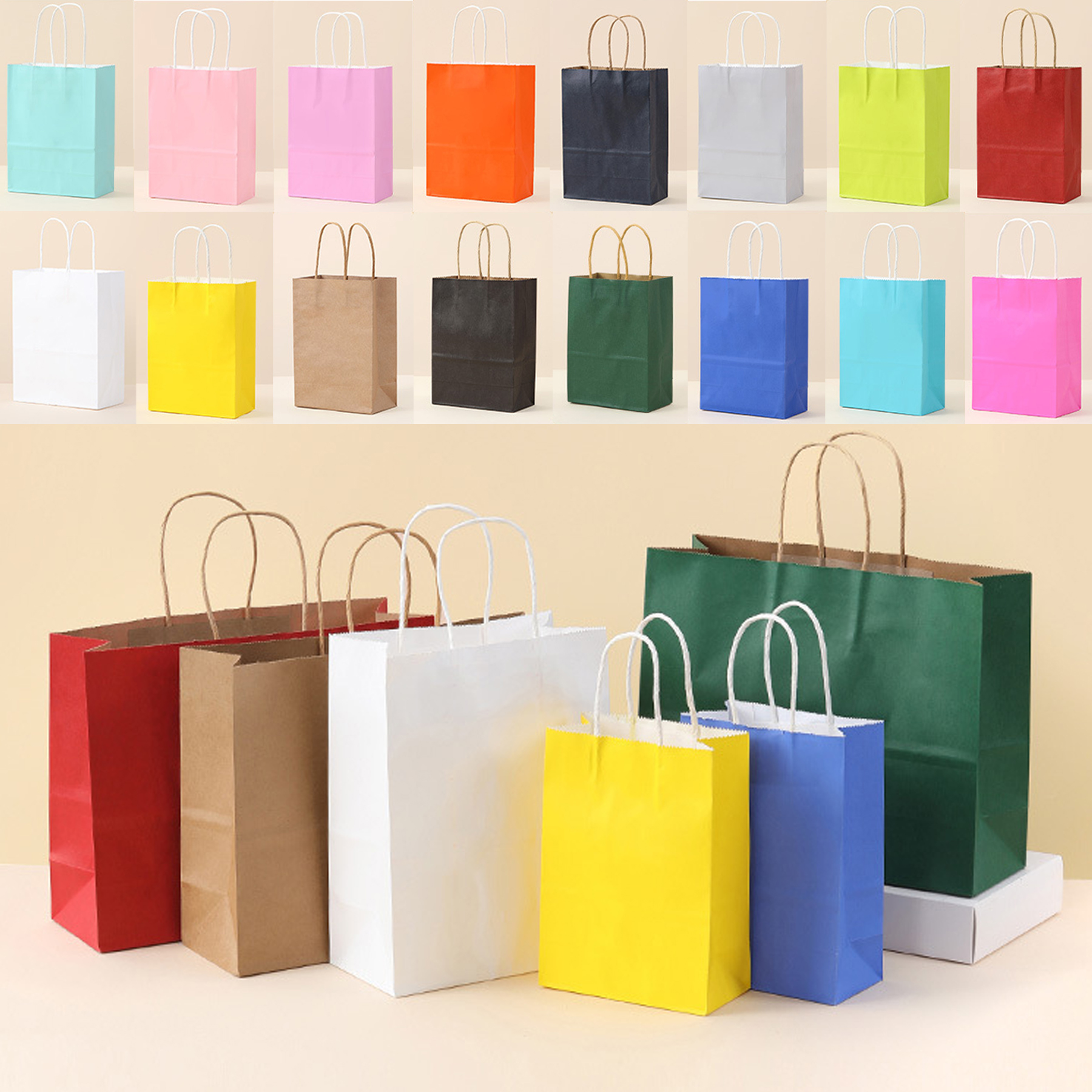 Kraft Paper Gift Bags 5