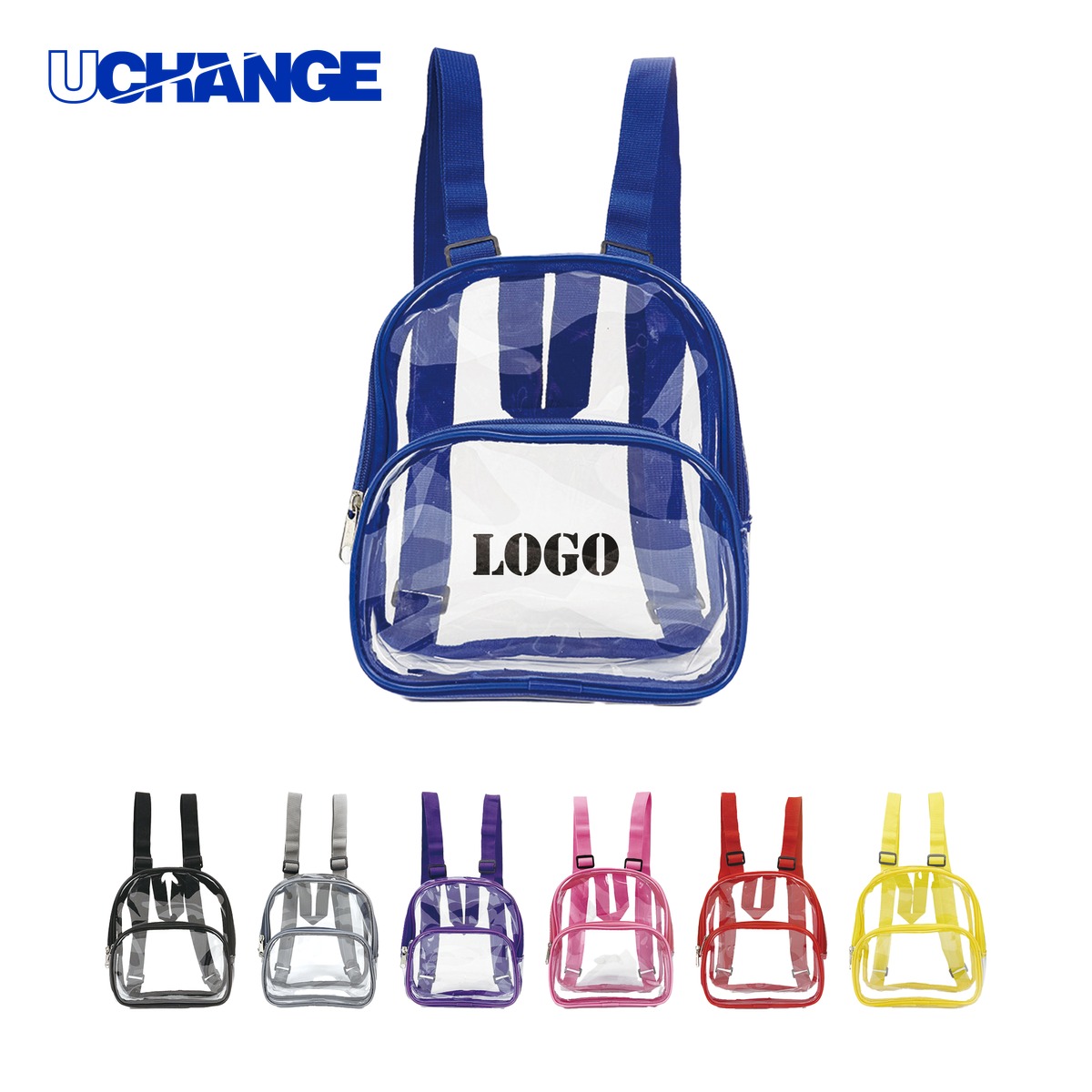 Mini Transparent PVC Backpack