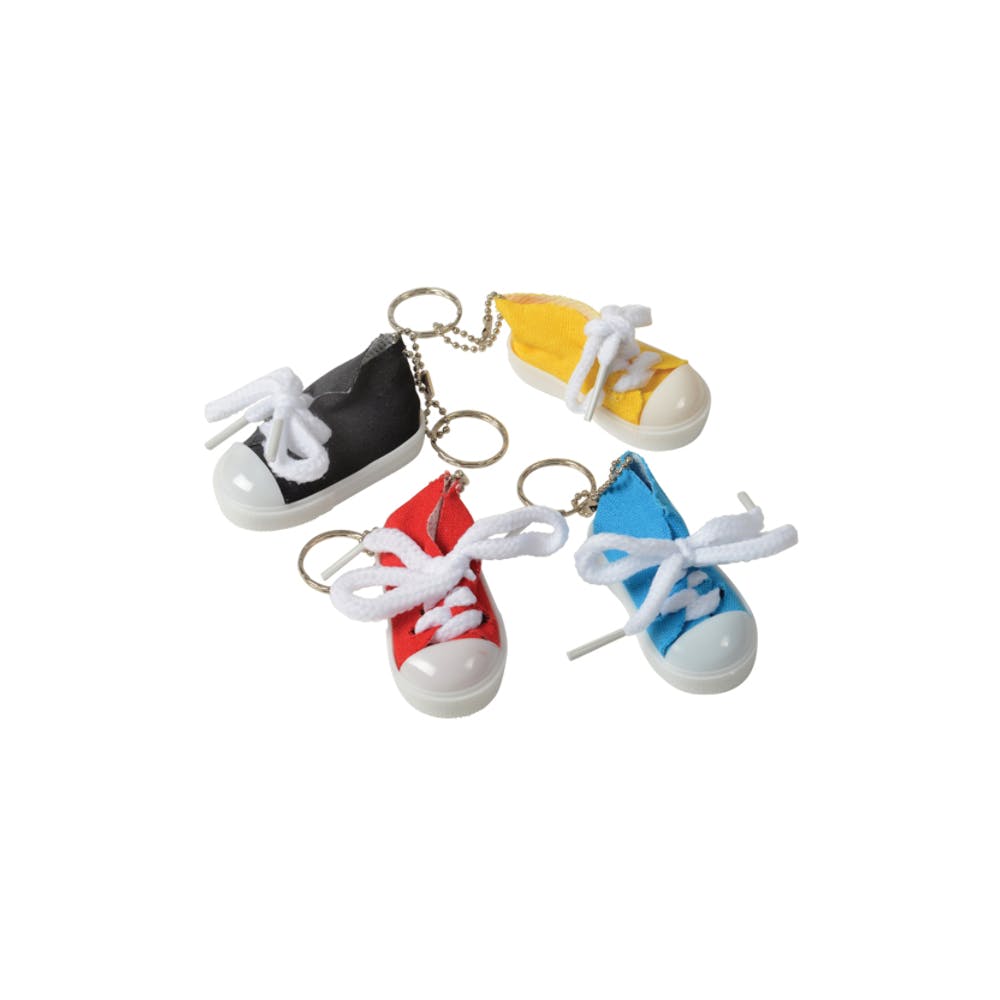 Lace-Up Sneaker Keychains - Assorted 3