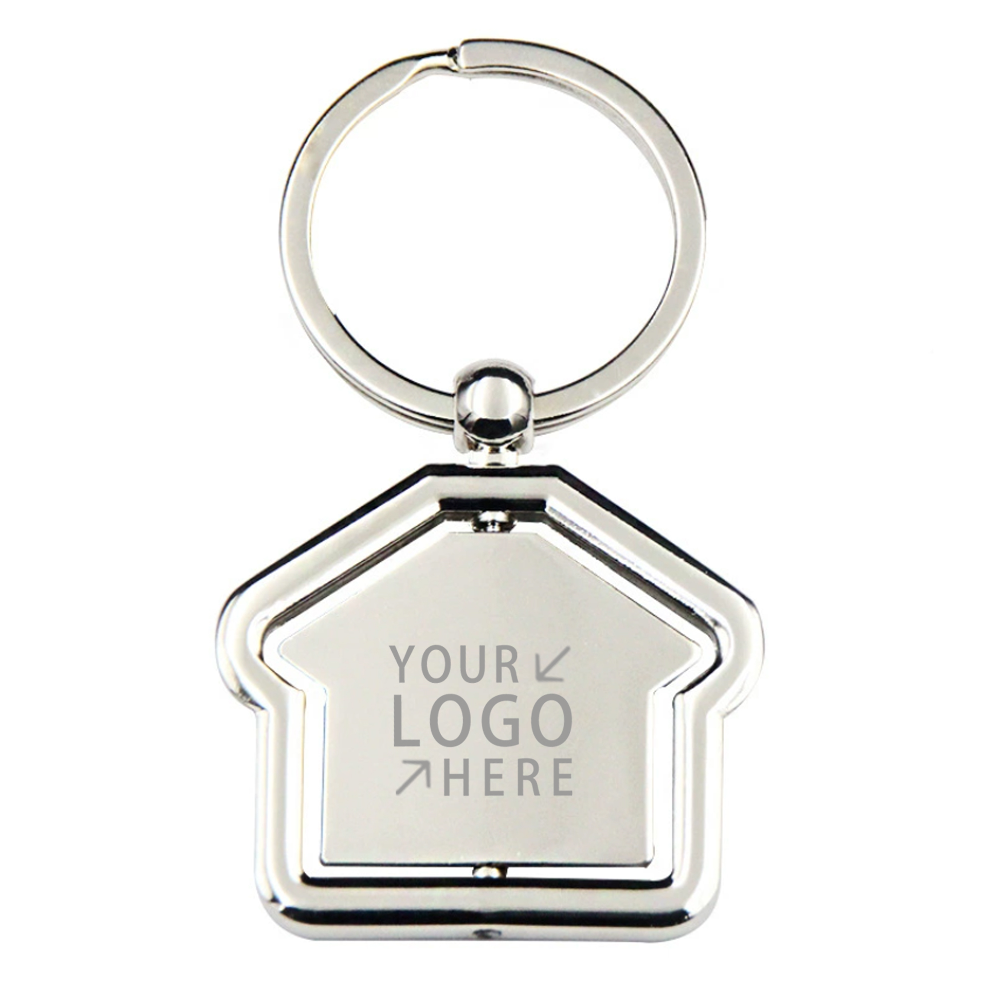 Metal House Keychain 4