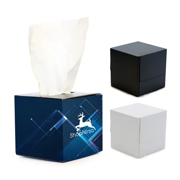 Mini Tissue Box Paper for bulk branded distribution