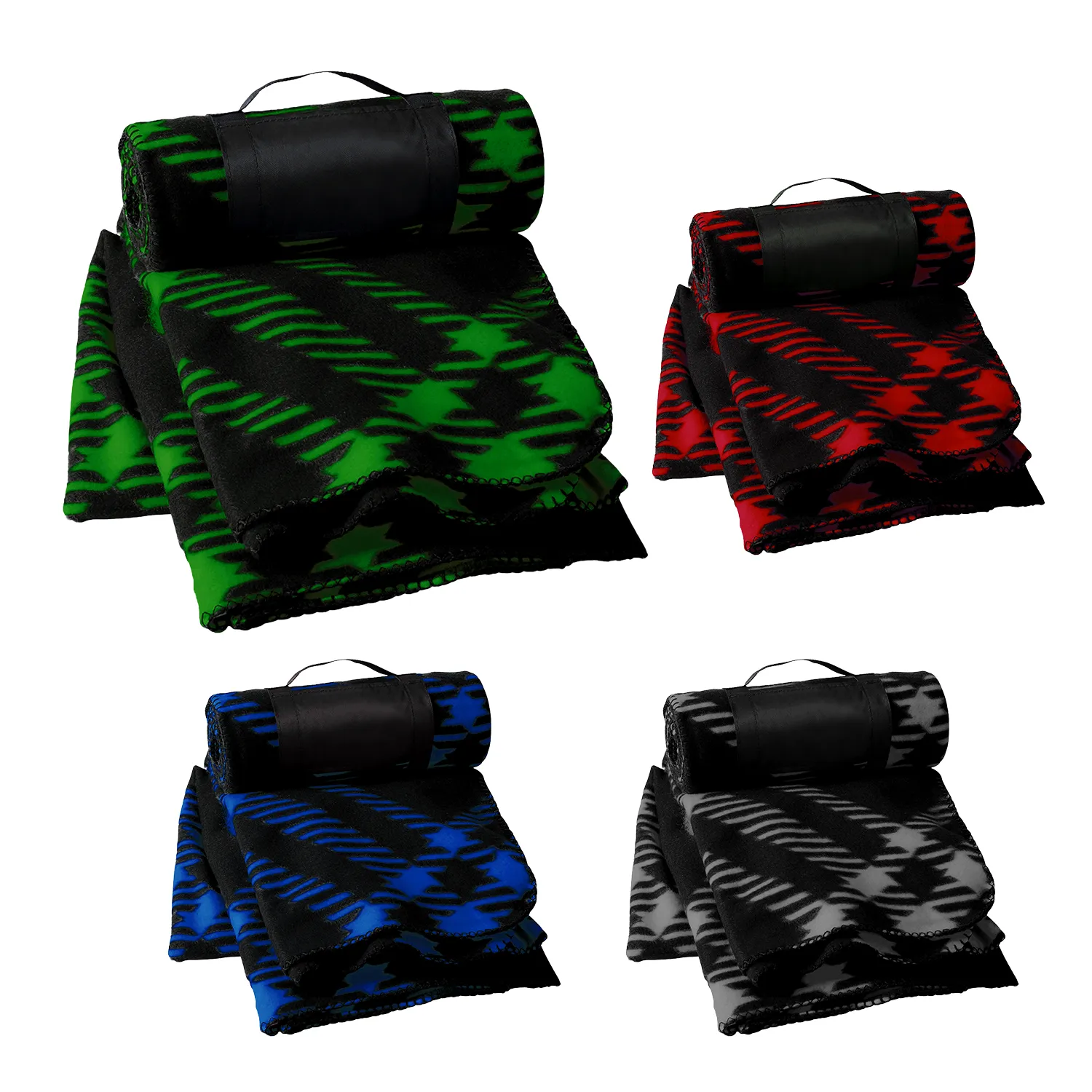 Rolled Up Fleece Blanket 2