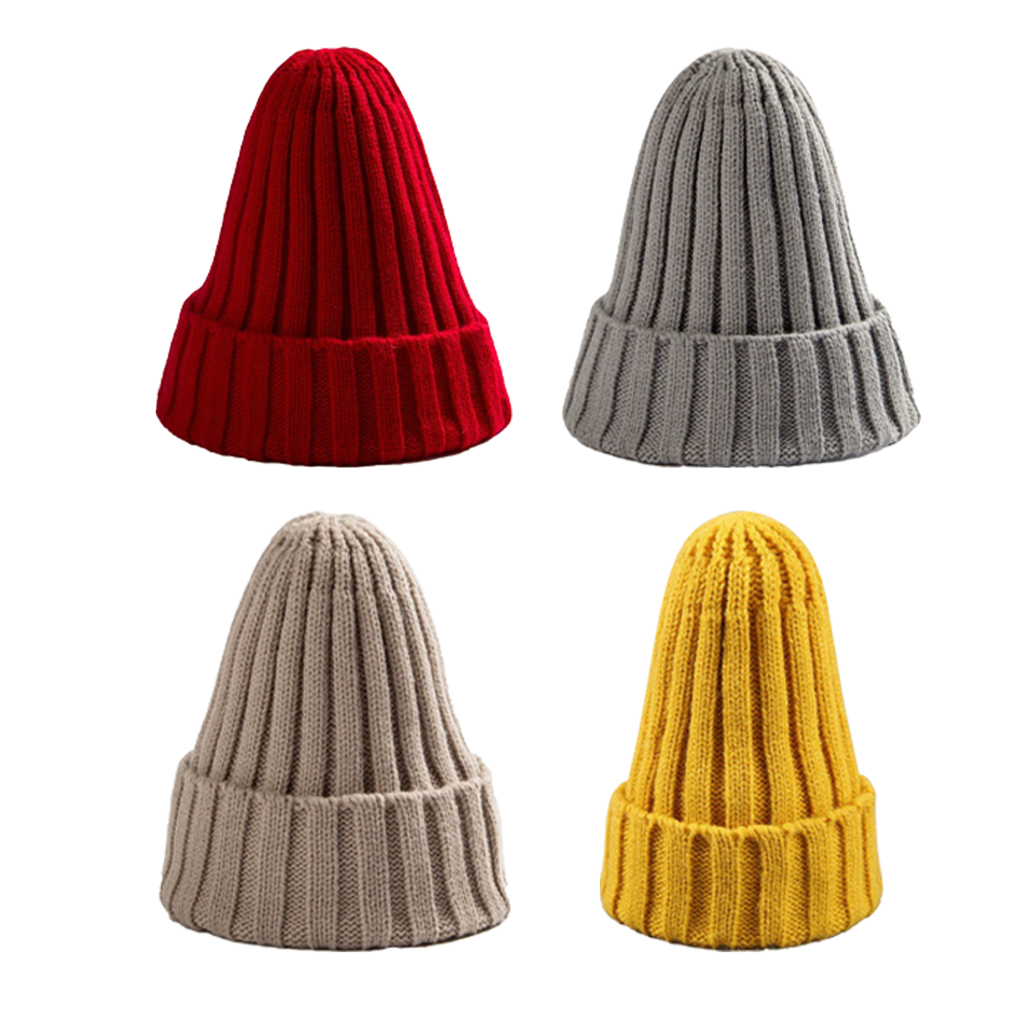 Autumn and Winter Versatile Warm Knitted Hat 8