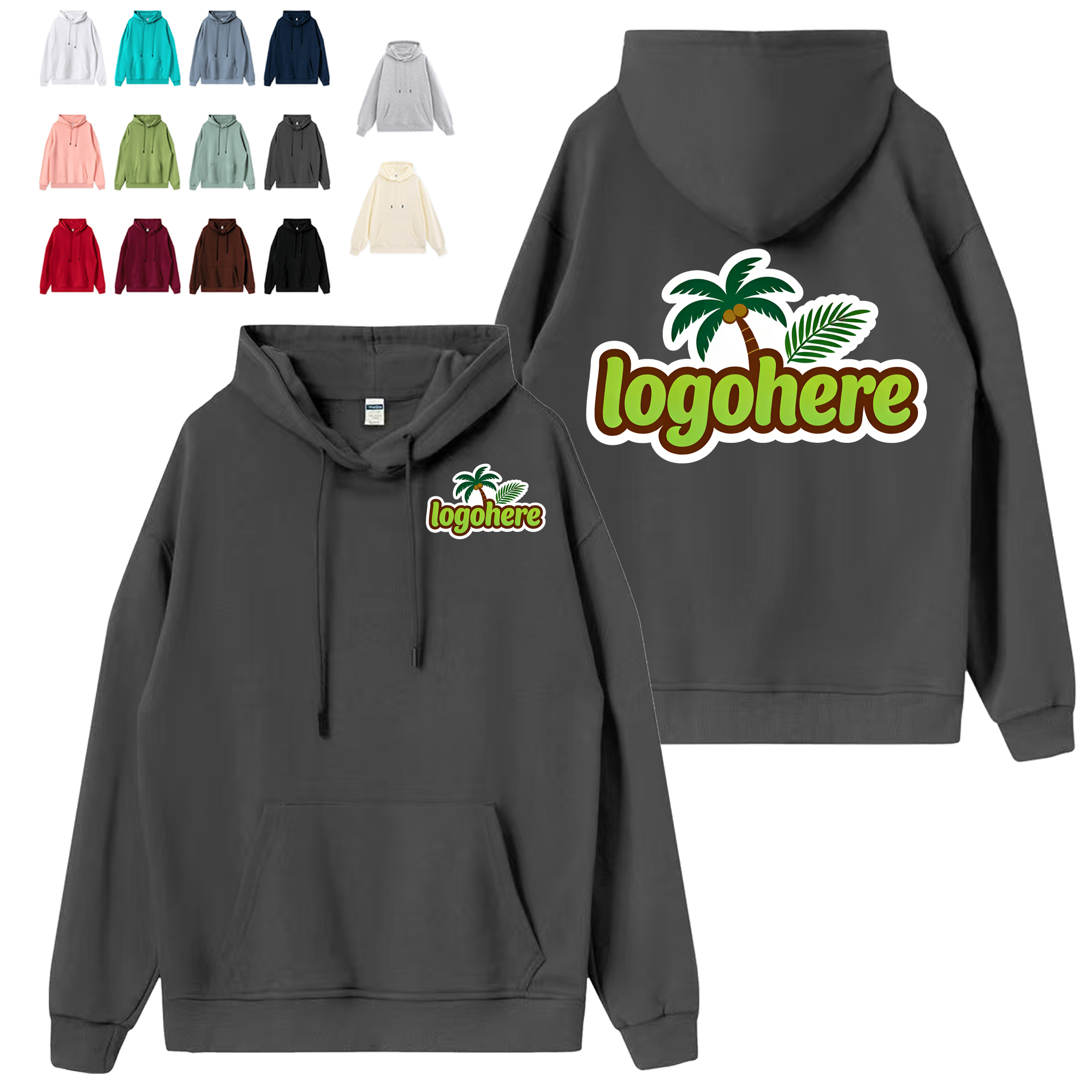 Personalized Hooded Sweatshirt