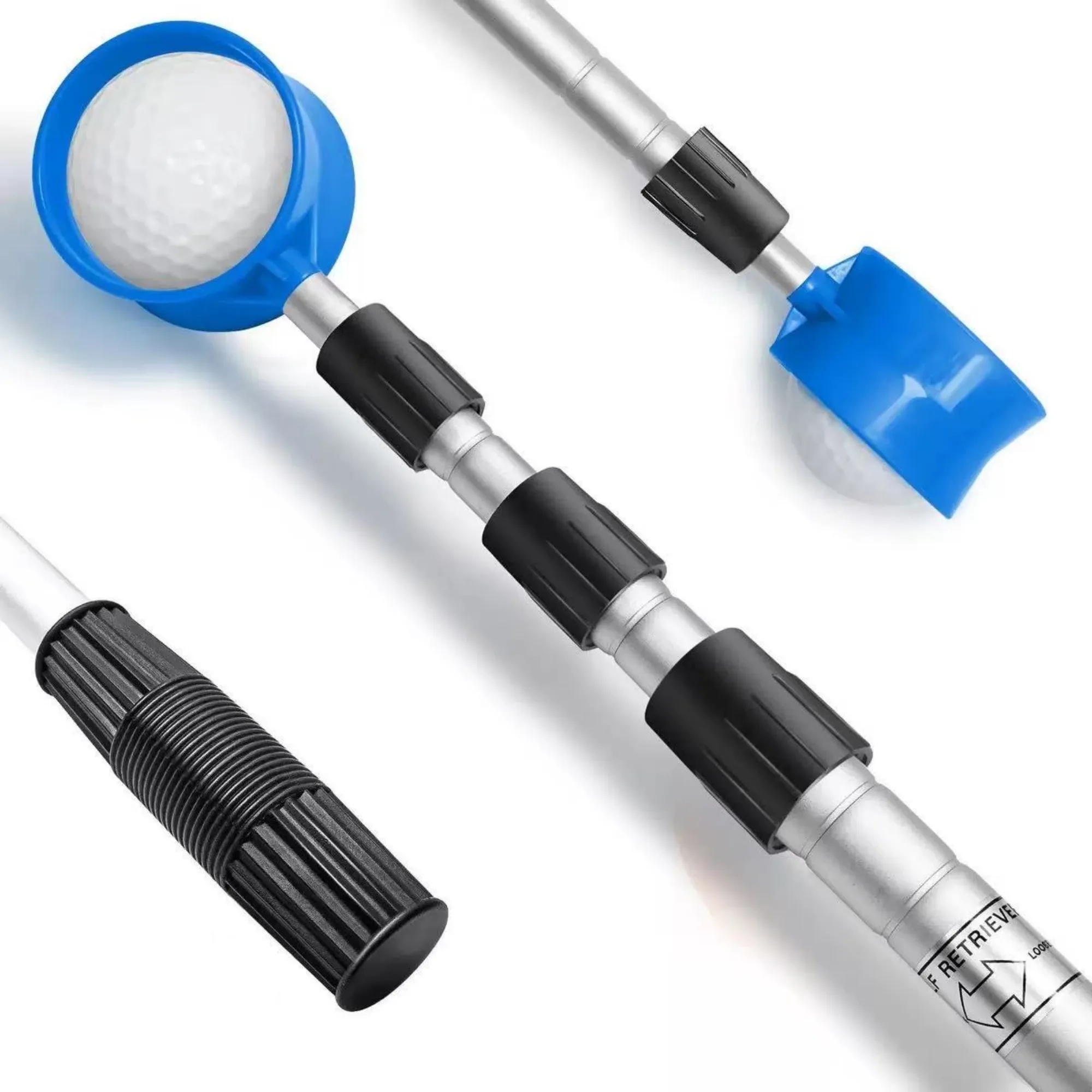 12/15Ft Telescopic Golf Ball Grabber Retriever 15