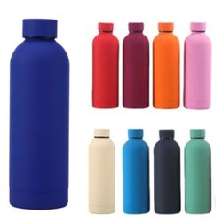 Double Wall Stainless Steel Vacuum Bottle Narrow Mouth Flask