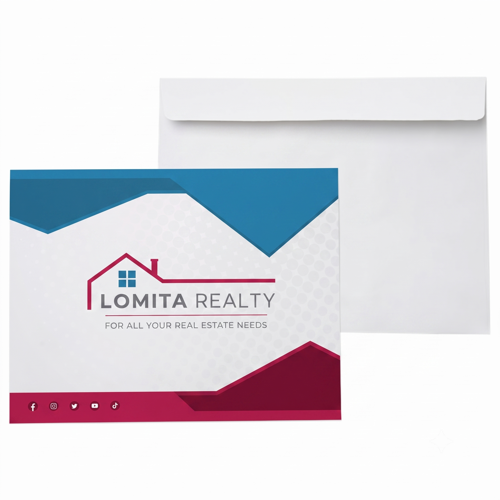 Full Color Mailing Booklet Envelopes with Gum Closure (9" x 12")