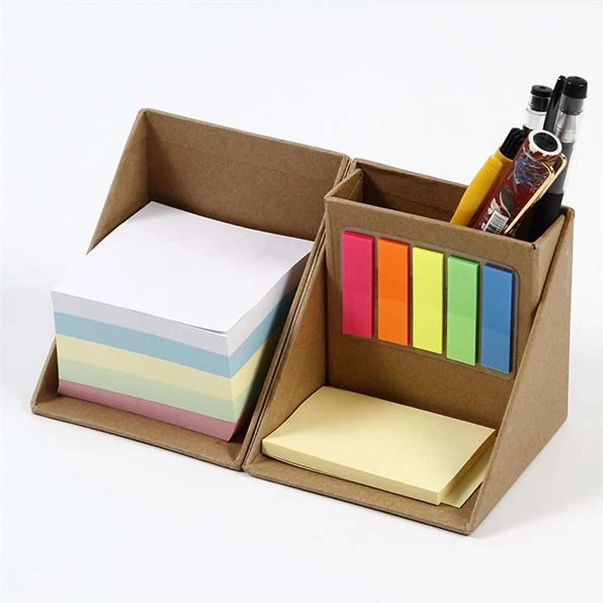 Multi-Function Sticky Note Set With Pen Holder 8