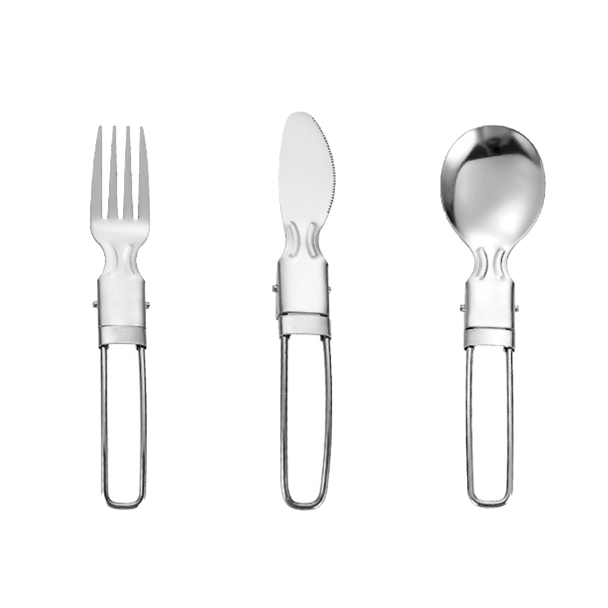 Portable Stainless Steel Foldable Cutlery Set 9