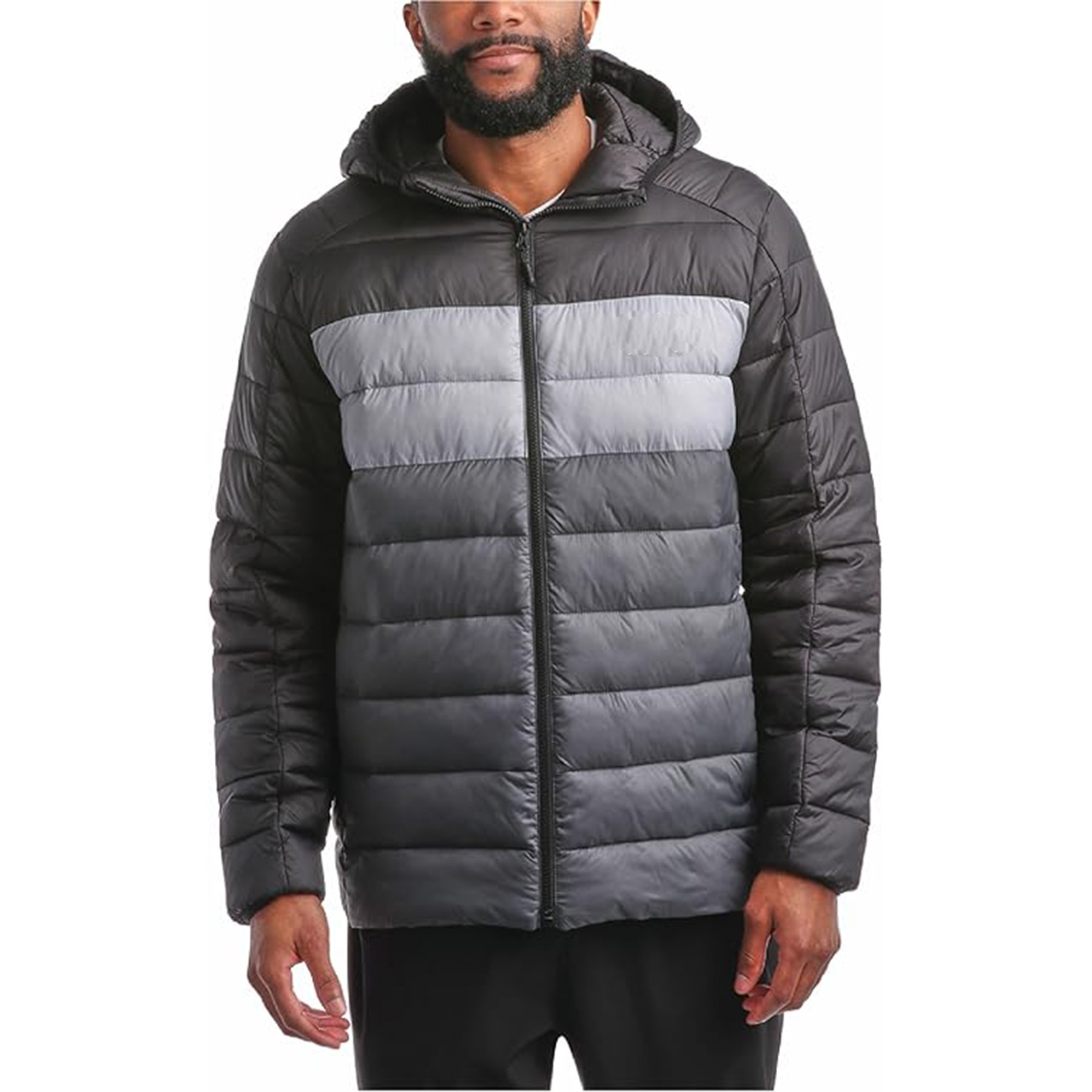 Warm Hooded Quilted Down Jacket 39