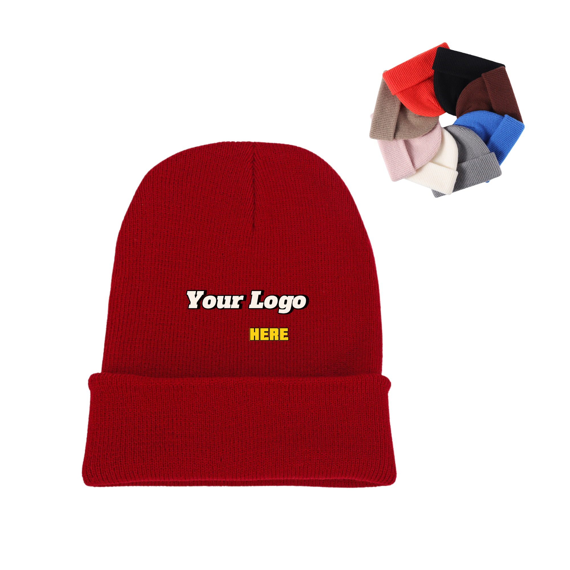 Warm Knit Caps for Men - Minimum Order 50