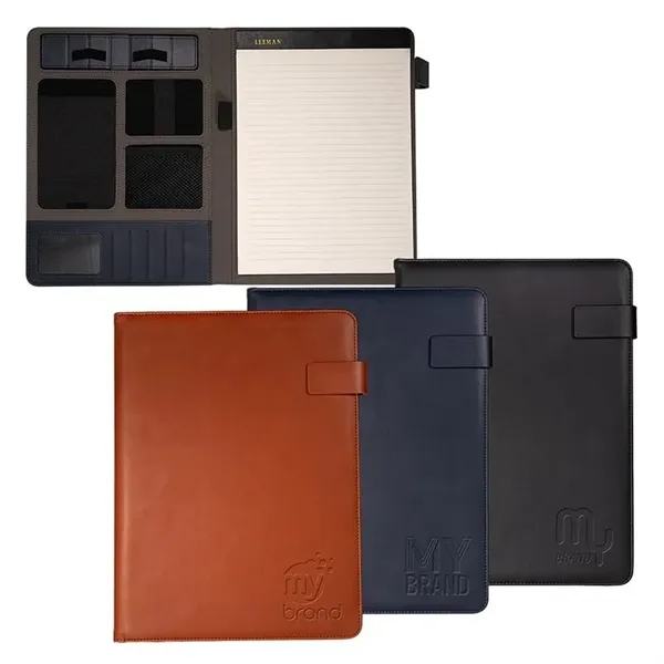 Tuscany Tech Padfolio Pu for bulk branded distribution