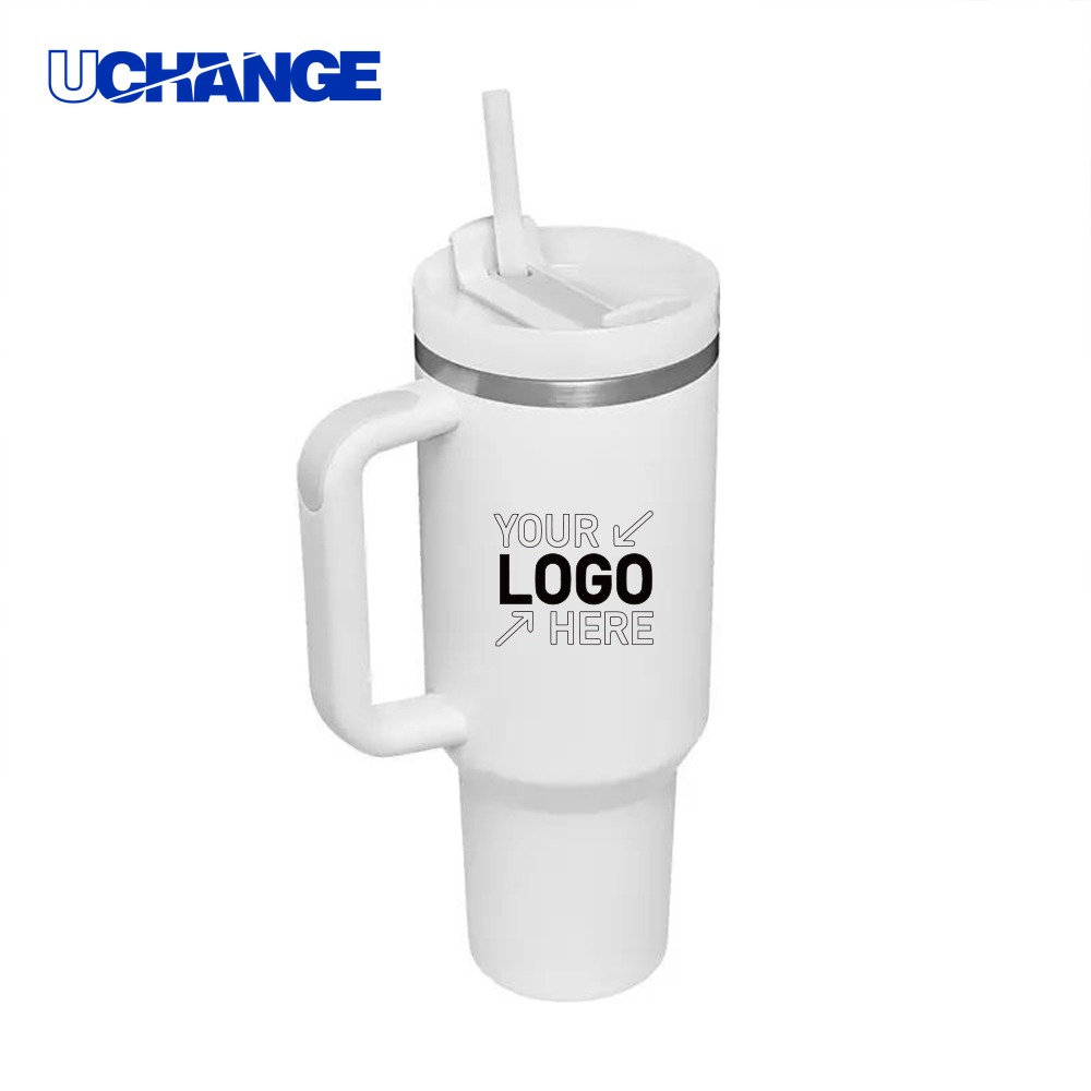 Car Tumbler Mug with Straw