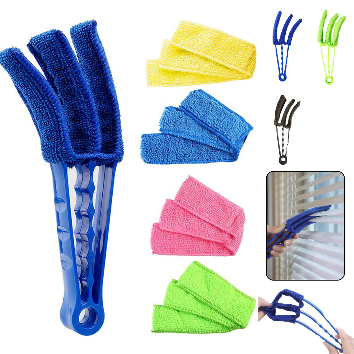 Window Blind Cleaner Duster Brush