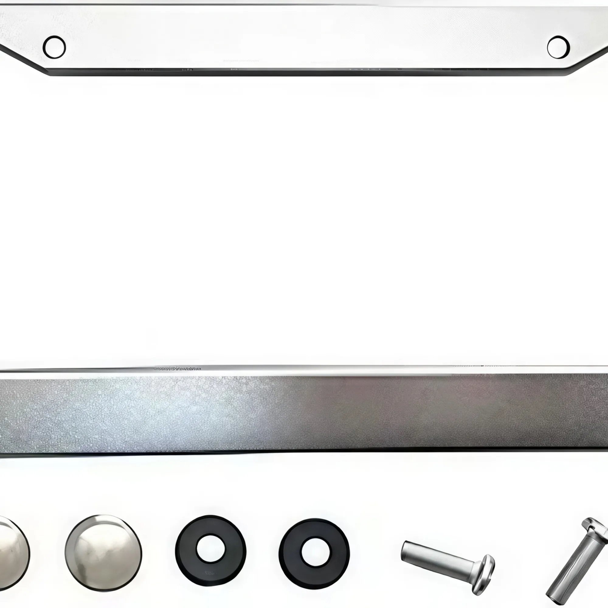 Aluminum License Plate Frame Car Accessories Durable Set 6