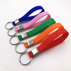 Silicone Bracelet Keychain
