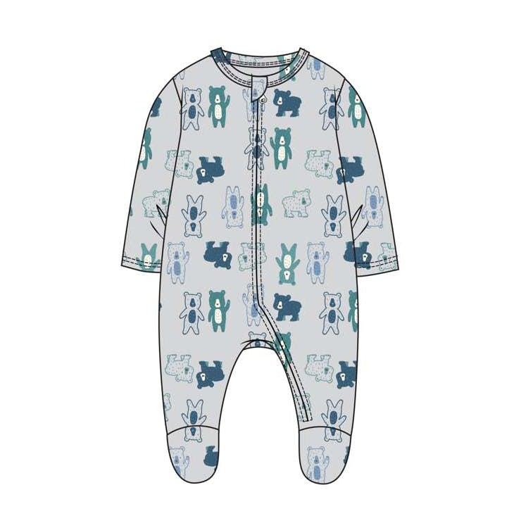 Boys Hacci Snap Rompers Size 0-9 Months 3