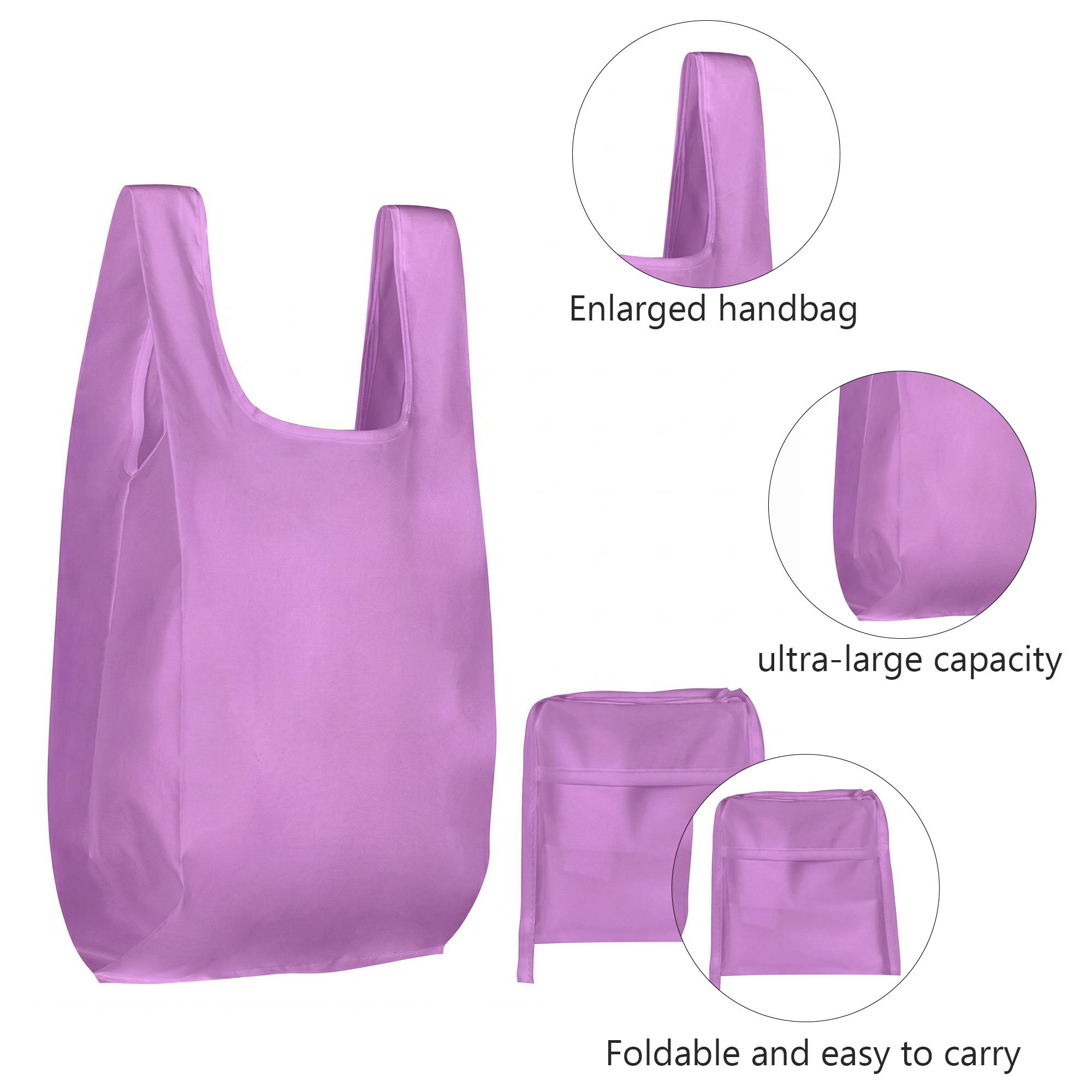 Foldable T-shirt Bag